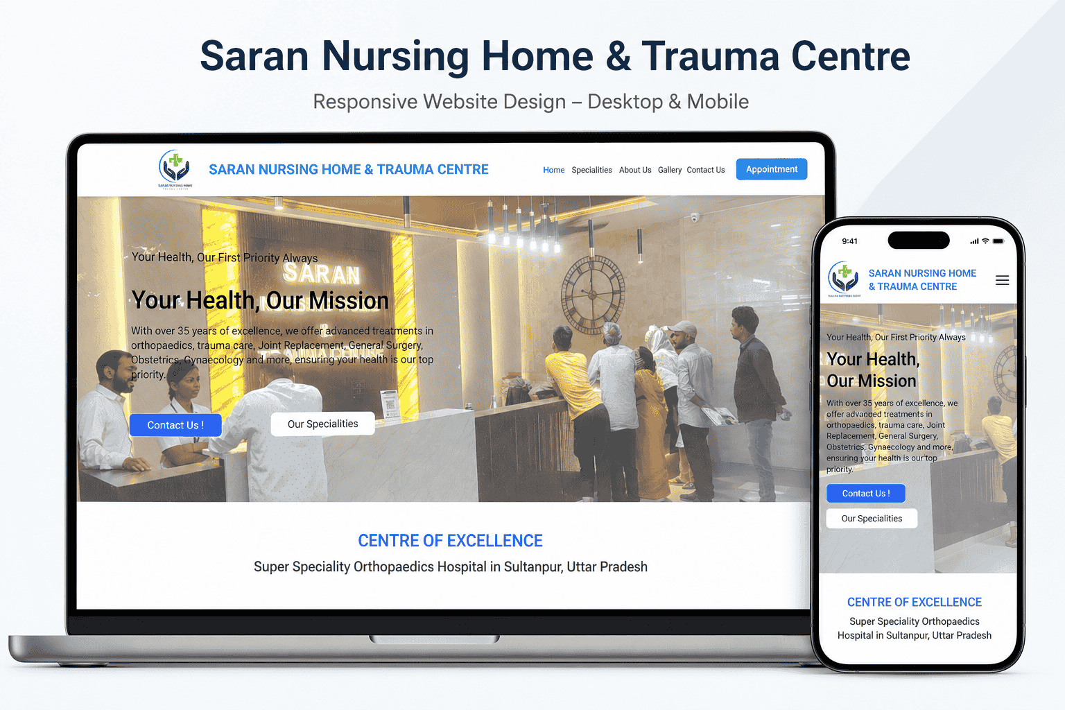 Hospital  Website